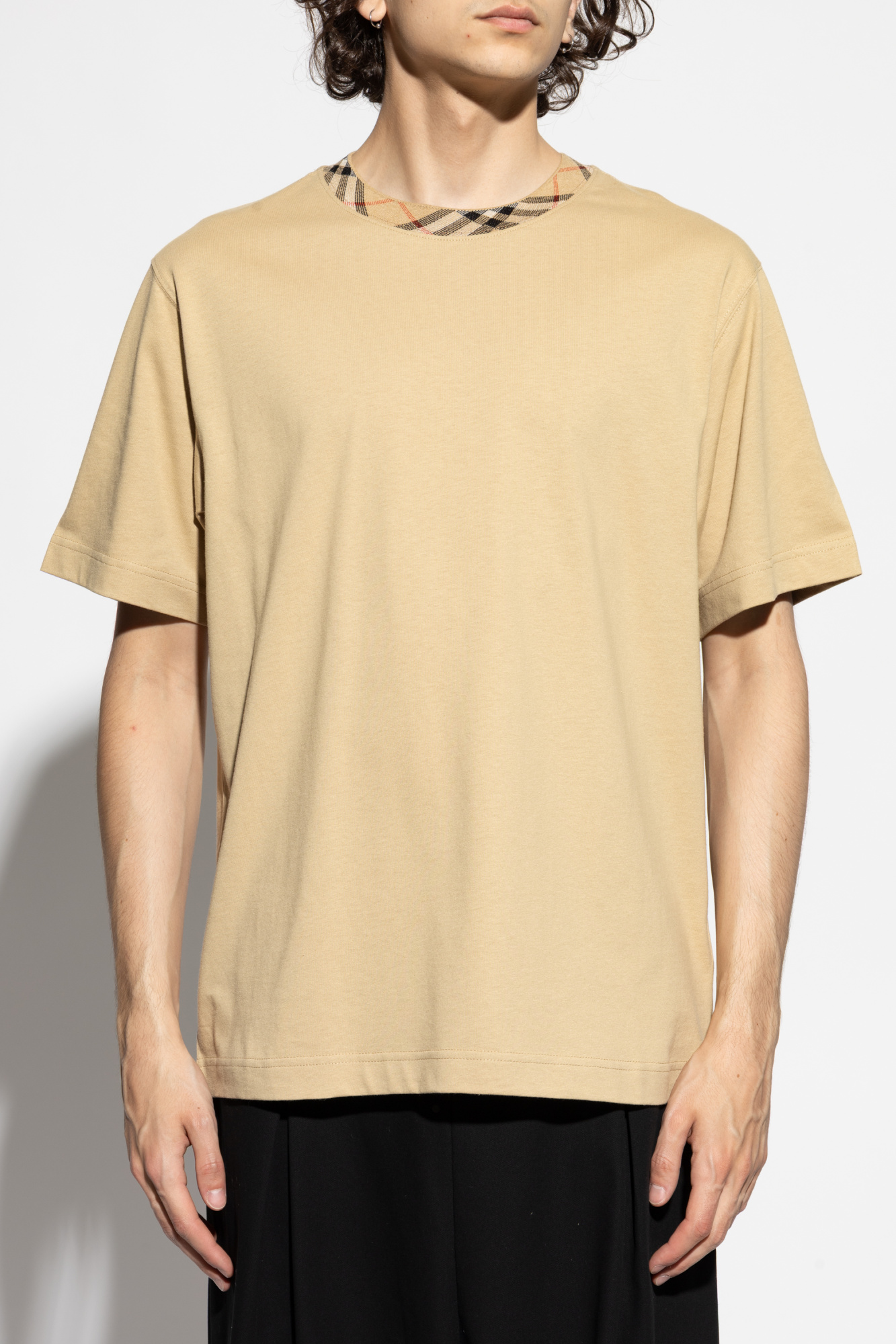 Tシャツ・カットソー Burberry 'Ryan' T-shirt Burberry Ryan organic cotton blend t-shirt | The Fashion Square